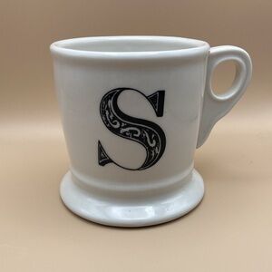 Anthropologie Initial S Monogram Mug - 14 oz